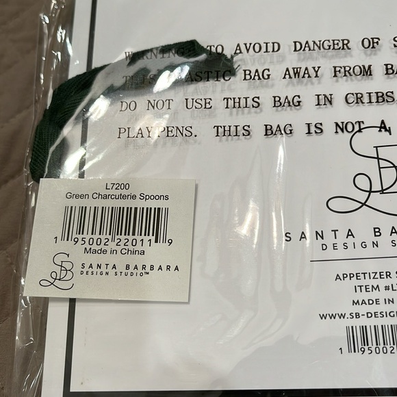 Green Charcuterie Spoon Set - Comfort and Joy/NIB - Picture 11 of 11